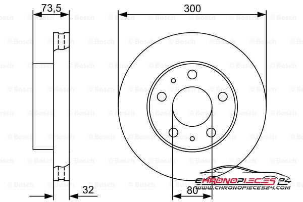 Achat de EICHER 104545679 Disque de frein pas chères