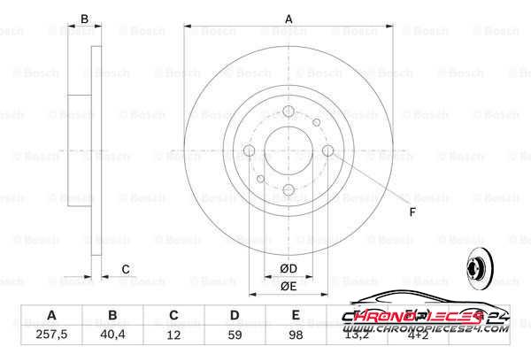 Achat de EICHER 104580029 Disque de frein pas chères