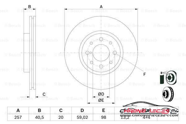 Achat de EICHER 104580039 Disque de frein pas chères