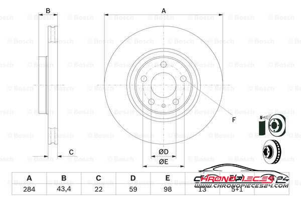 Achat de EICHER 104580049 Disque de frein pas chères