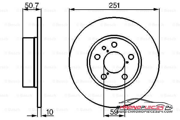 Achat de EICHER 104580069 Disque de frein pas chères