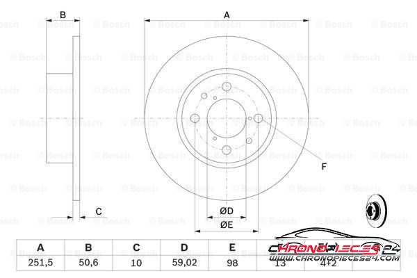 Achat de EICHER 104580159 Disque de frein pas chères