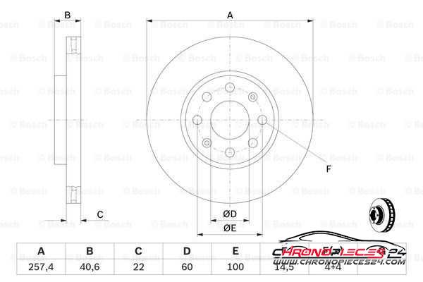 Achat de EICHER 104580709 Disque de frein pas chères