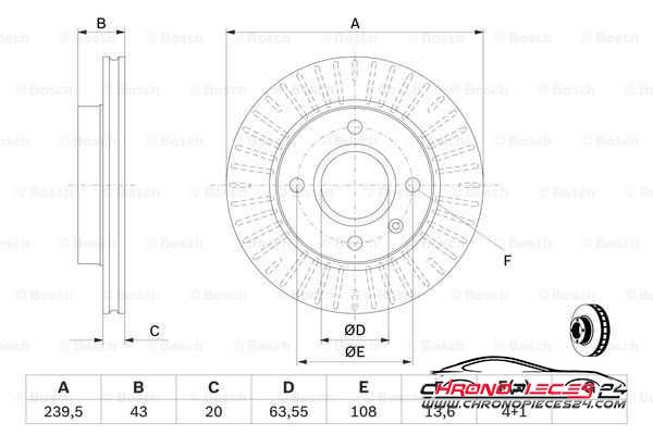 Achat de EICHER 104590019 Disque de frein pas chères