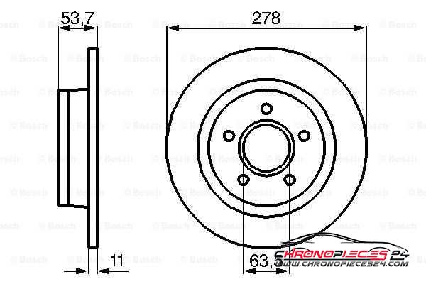 Achat de EICHER 104590259 Disque de frein pas chères