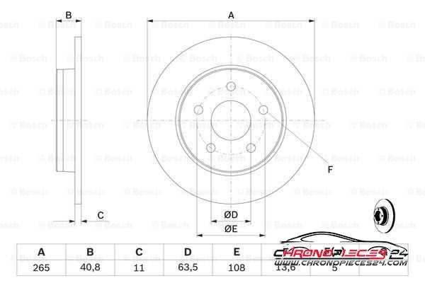 Achat de EICHER 104590559 Disque de frein pas chères