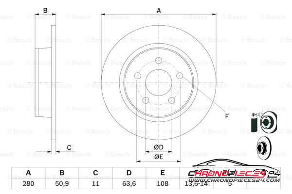 Achat de EICHER 104592249 Disque de frein pas chères