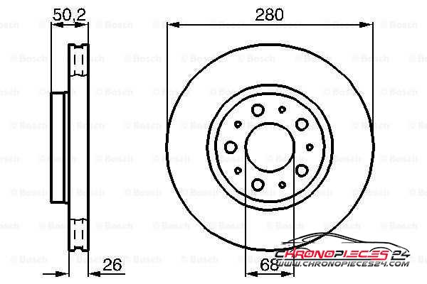 Achat de EICHER 104660249 Disque de frein pas chères