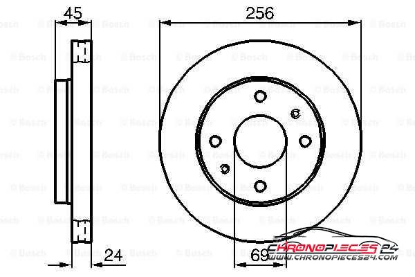 Achat de EICHER 104660299 Disque de frein pas chères