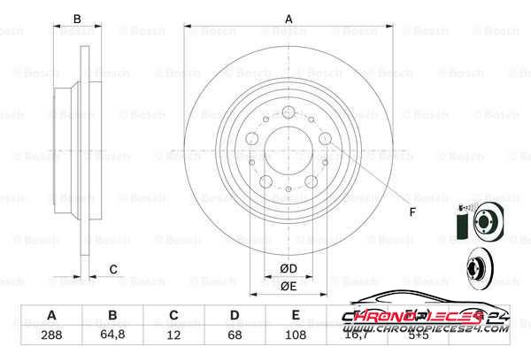 Achat de EICHER 104660389 Disque de frein pas chères