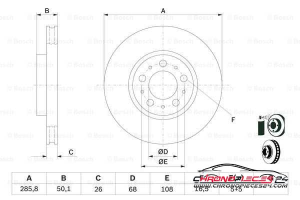 Achat de EICHER 104660409 Disque de frein pas chères