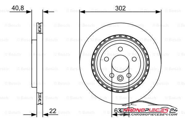 Achat de EICHER 104660719 Disque de frein pas chères