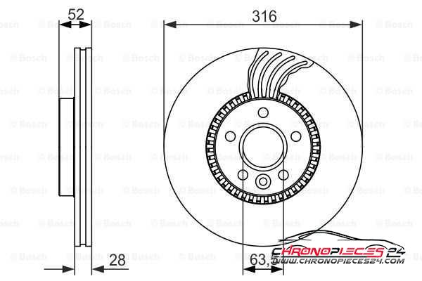 Achat de EICHER 104670219 Disque de frein pas chères