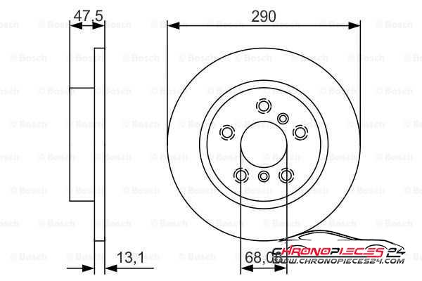 Achat de EICHER 104702089 Disque de frein pas chères