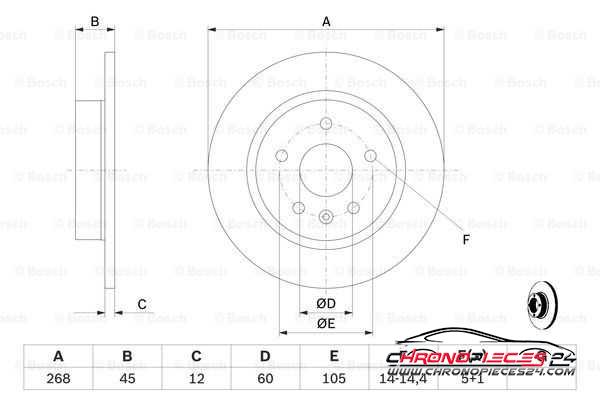 Achat de EICHER 104720469 Disque de frein pas chères