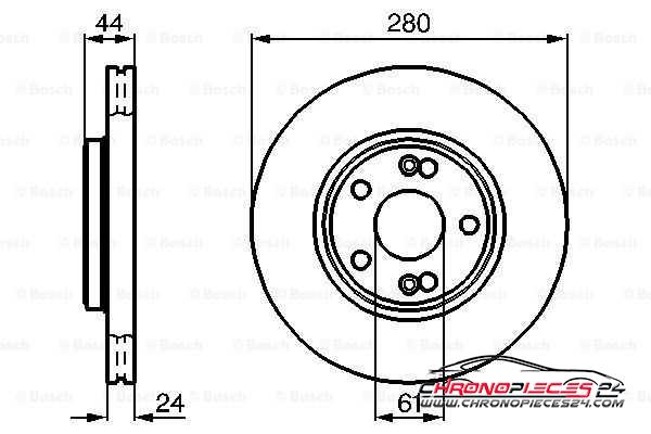 Achat de EICHER 104745229 Disque de frein pas chères