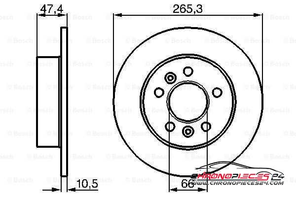 Achat de EICHER 104745379 Disque de frein pas chères