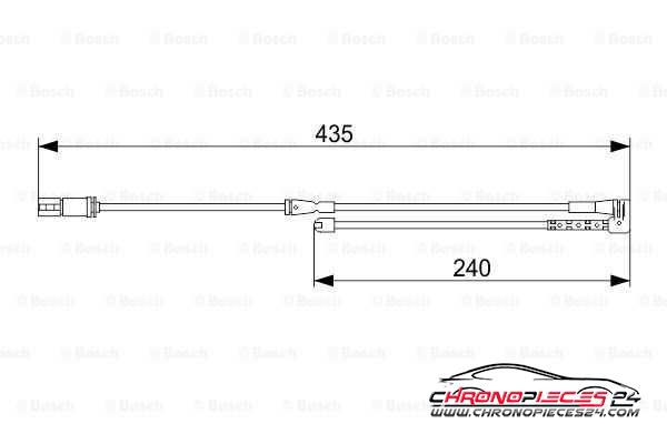 Achat de EICHER H10149 Contact d'avertissement, usure des plaquettes de frein pas chères