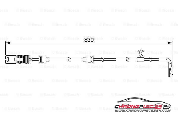 Achat de EICHER H7479 Contact d'avertissement, usure des plaquettes de frein pas chères