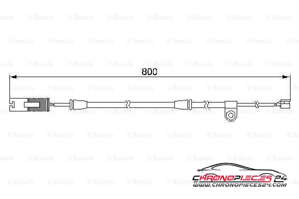 Achat de EICHER H7480 Contact d'avertissement, usure des plaquettes de frein pas chères