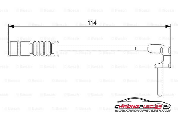 Achat de EICHER H8732 Contact d'avertissement, usure des plaquettes de frein pas chères