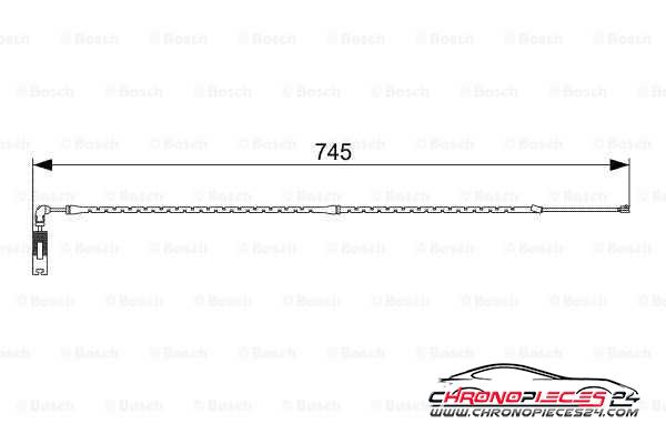 Achat de EICHER H8748 Contact d'avertissement, usure des plaquettes de frein pas chères