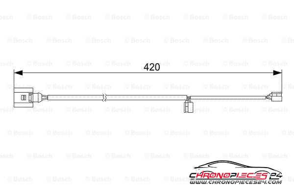 Achat de EICHER H8752 Contact d'avertissement, usure des plaquettes de frein pas chères