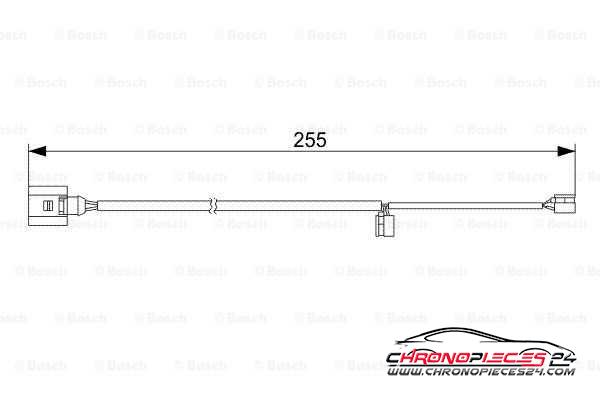 Achat de EICHER H8753 Contact d'avertissement, usure des plaquettes de frein pas chères