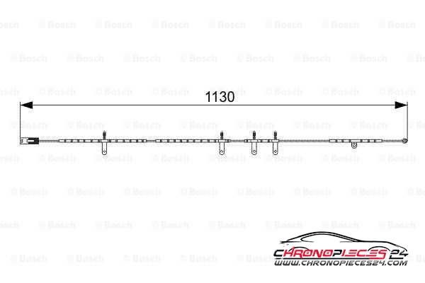 Achat de EICHER H8829 Contact d'avertissement, usure des plaquettes de frein pas chères