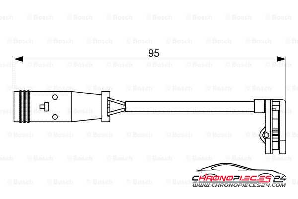 Achat de EICHER H8835 Contact d'avertissement, usure des plaquettes de frein pas chères