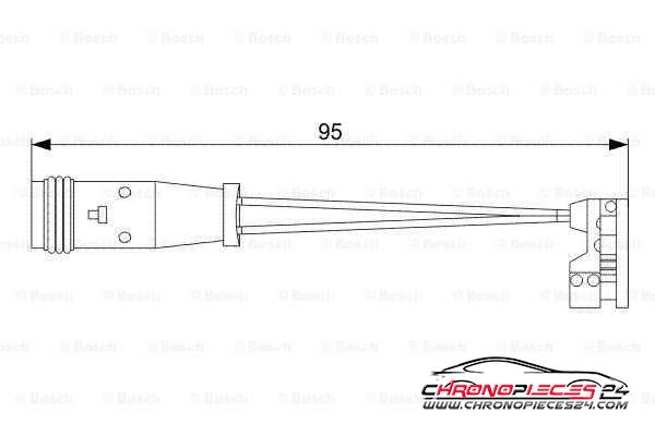 Achat de EICHER H8837 Contact d'avertissement, usure des plaquettes de frein pas chères