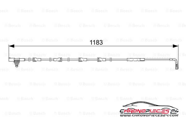 Achat de EICHER H8842 Contact d'avertissement, usure des plaquettes de frein pas chères