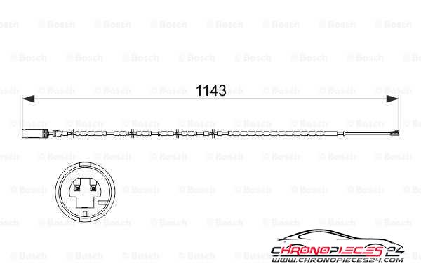 Achat de EICHER H8888 Contact d'avertissement, usure des plaquettes de frein pas chères