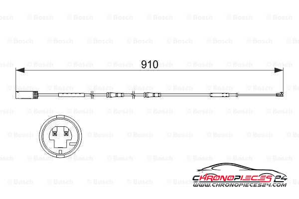 Achat de EICHER H8930 Contact d'avertissement, usure des plaquettes de frein pas chères