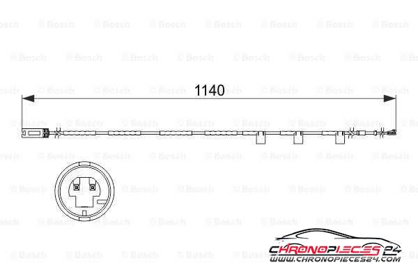 Achat de EICHER H8933 Contact d'avertissement, usure des plaquettes de frein pas chères