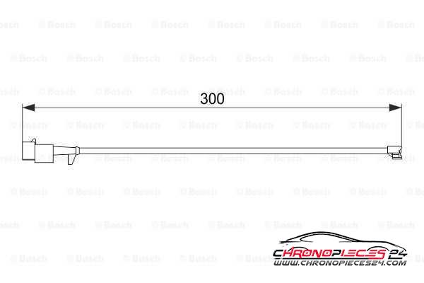 Achat de EICHER H8958 Contact d'avertissement, usure des plaquettes de frein pas chères