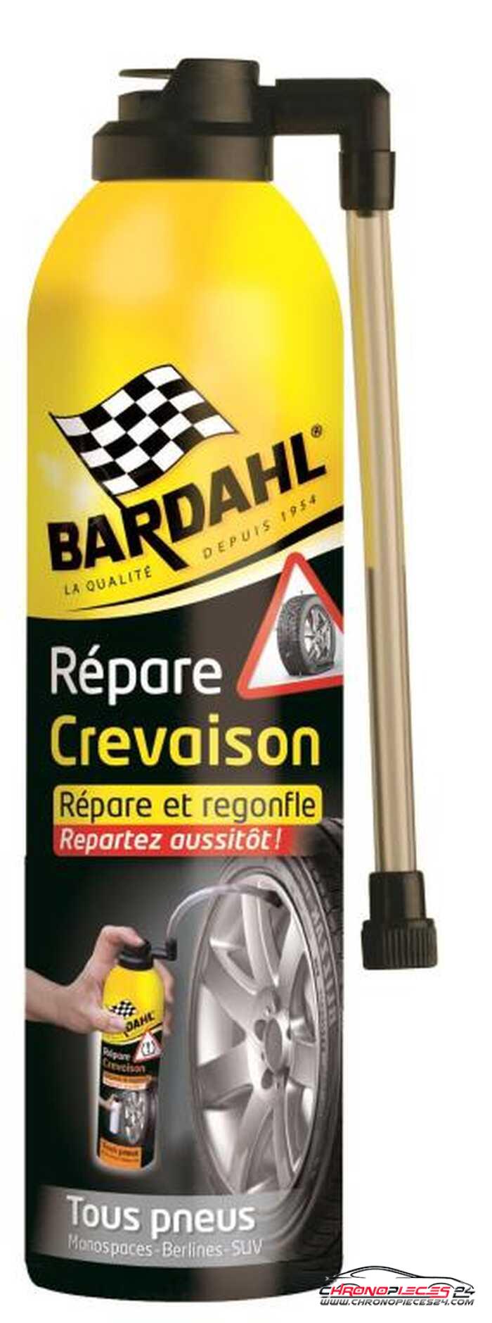 Achat de BARDAHL 4940 SOS CREVAISON 500ML pas chères