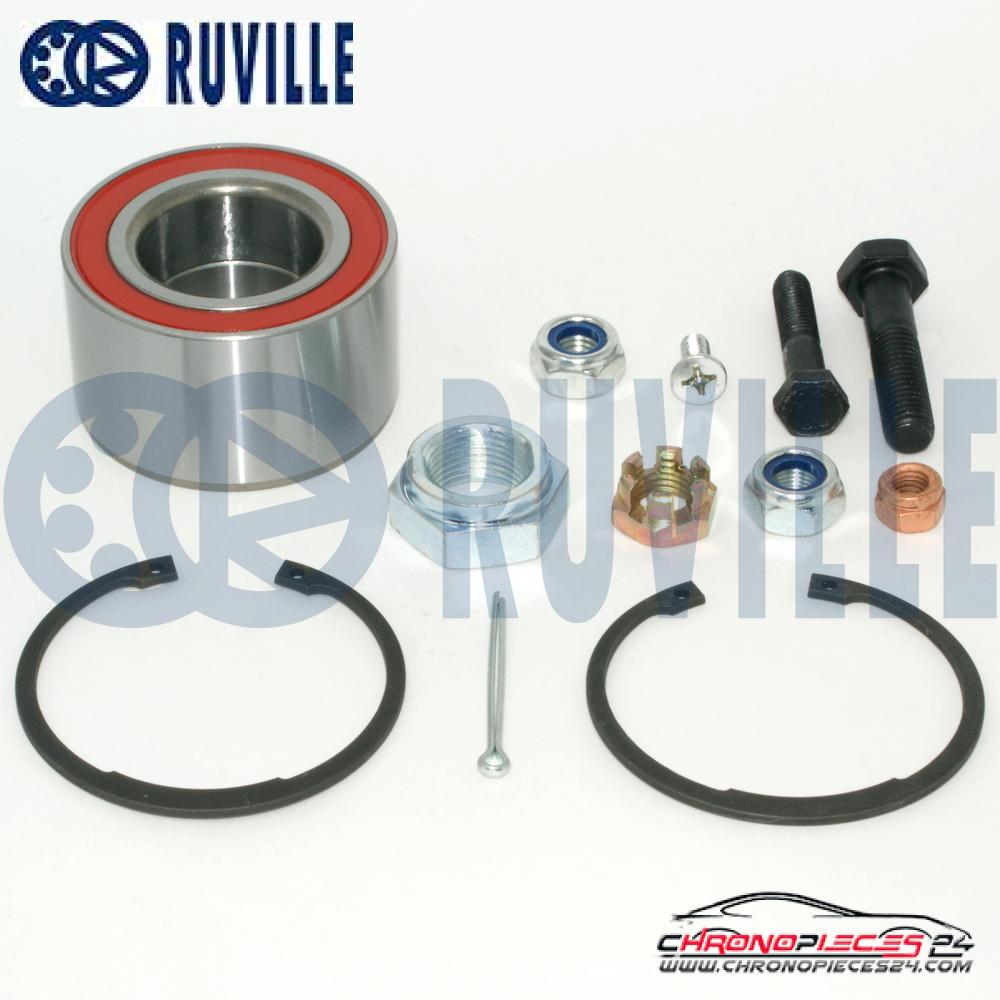 Achat de RUVILLE 220198 Kit de roulements de roue pas chères