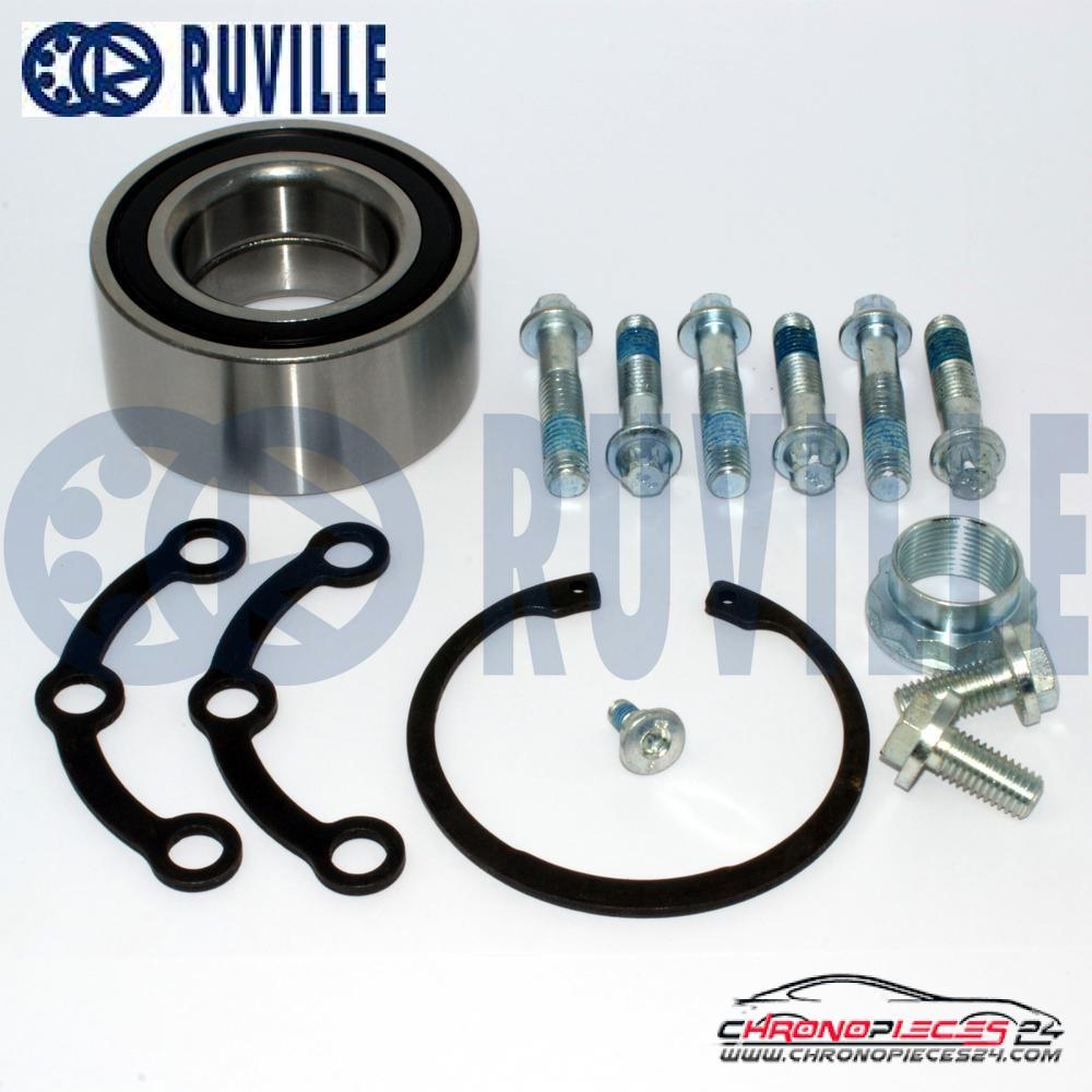 Achat de RUVILLE 220205 Kit de roulements de roue pas chères