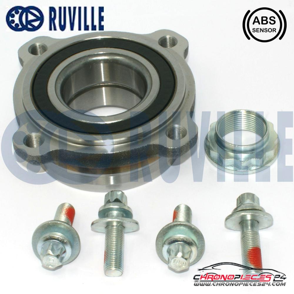 Achat de RUVILLE 220623 Kit de roulements de roue pas chères