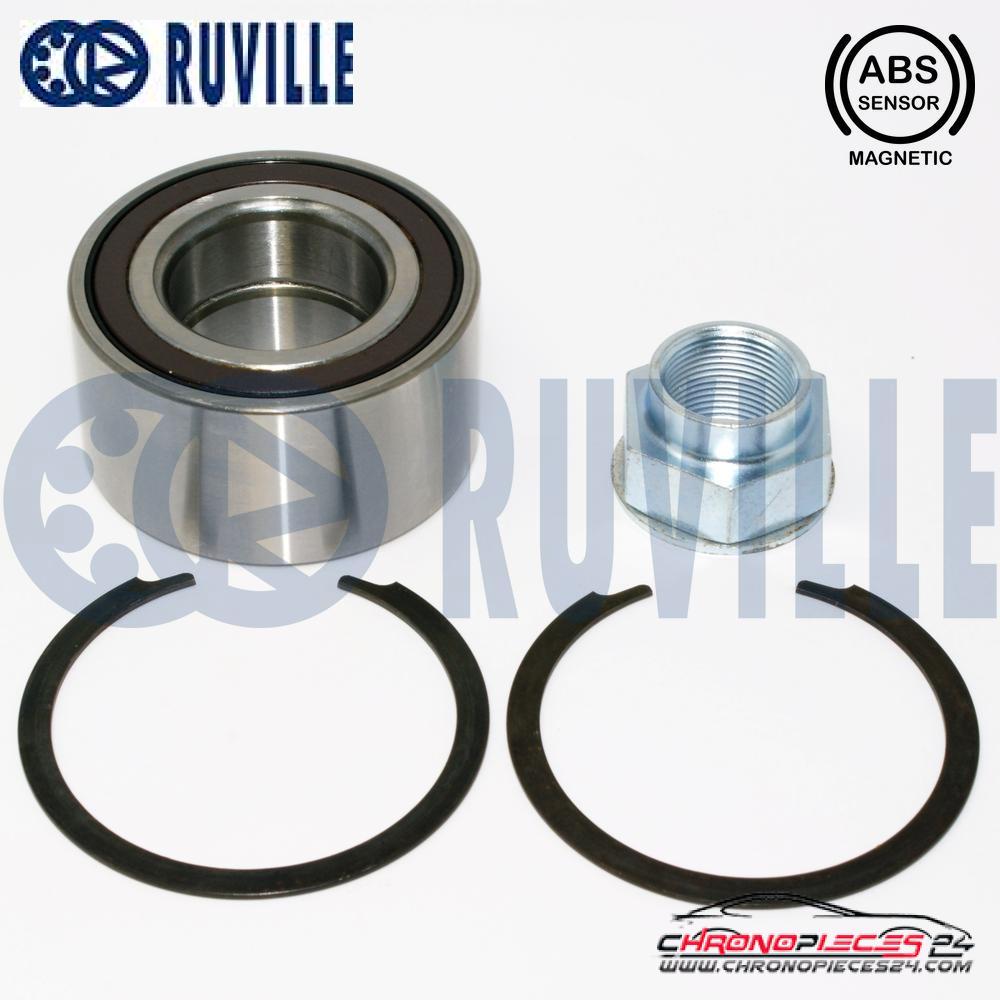 Achat de RUVILLE 220872 Kit de roulements de roue pas chères