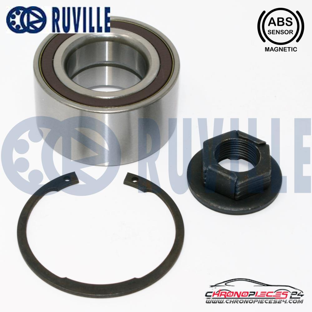 Achat de RUVILLE 220886 Kit de roulements de roue pas chères