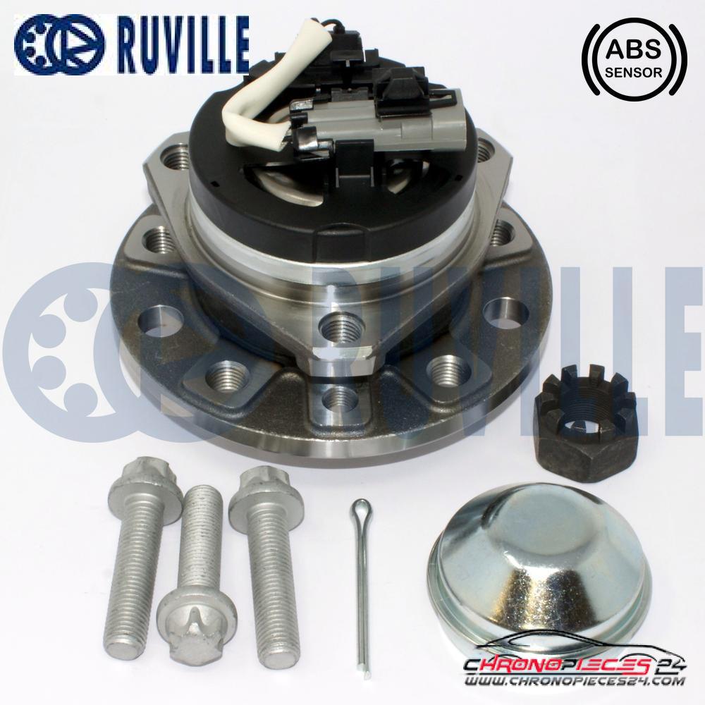 Achat de RUVILLE 220808 Kit de roulements de roue pas chères