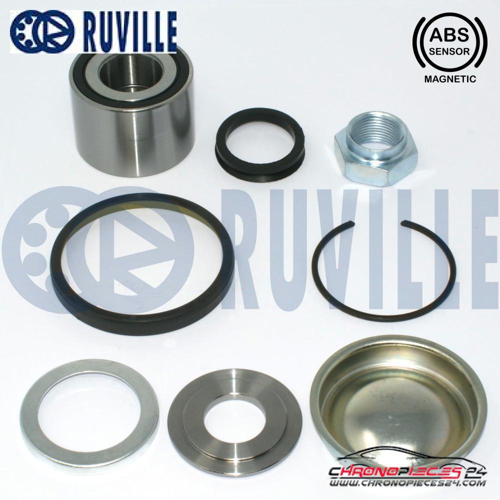 Achat de RUVILLE 221007 Kit de roulements de roue pas chères