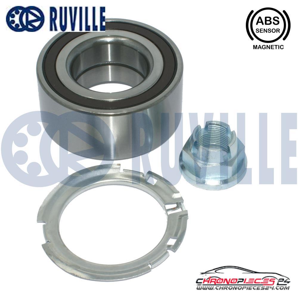 Achat de RUVILLE 221107 Kit de roulements de roue pas chères