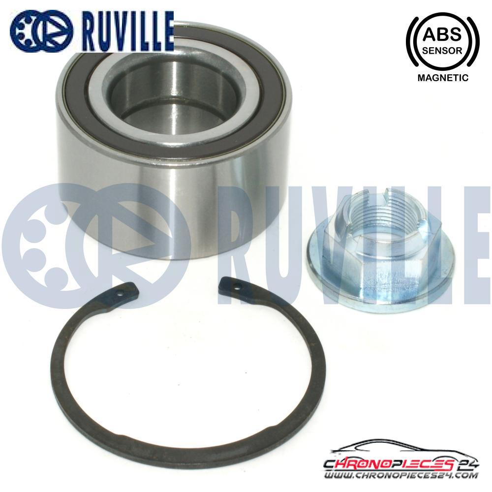 Achat de RUVILLE 221289 Kit de roulements de roue pas chères