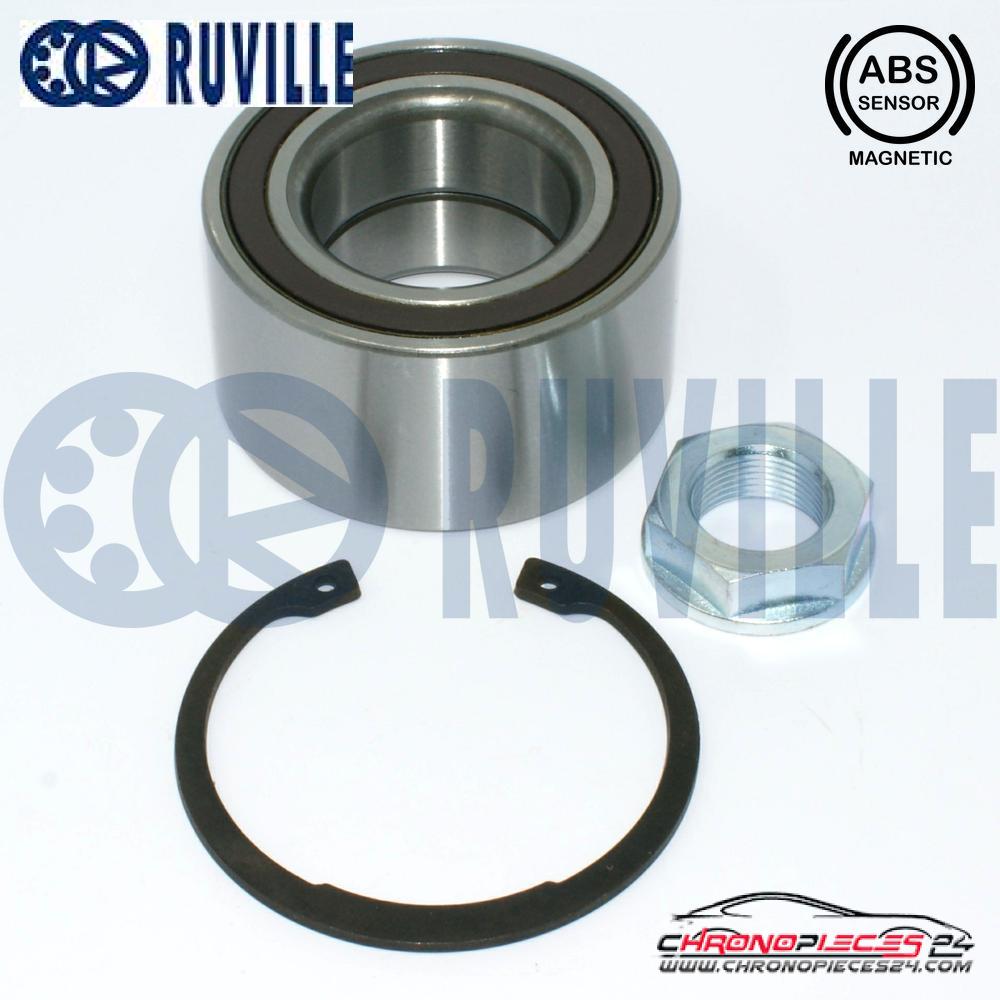 Achat de RUVILLE 221181 Kit de roulements de roue pas chères