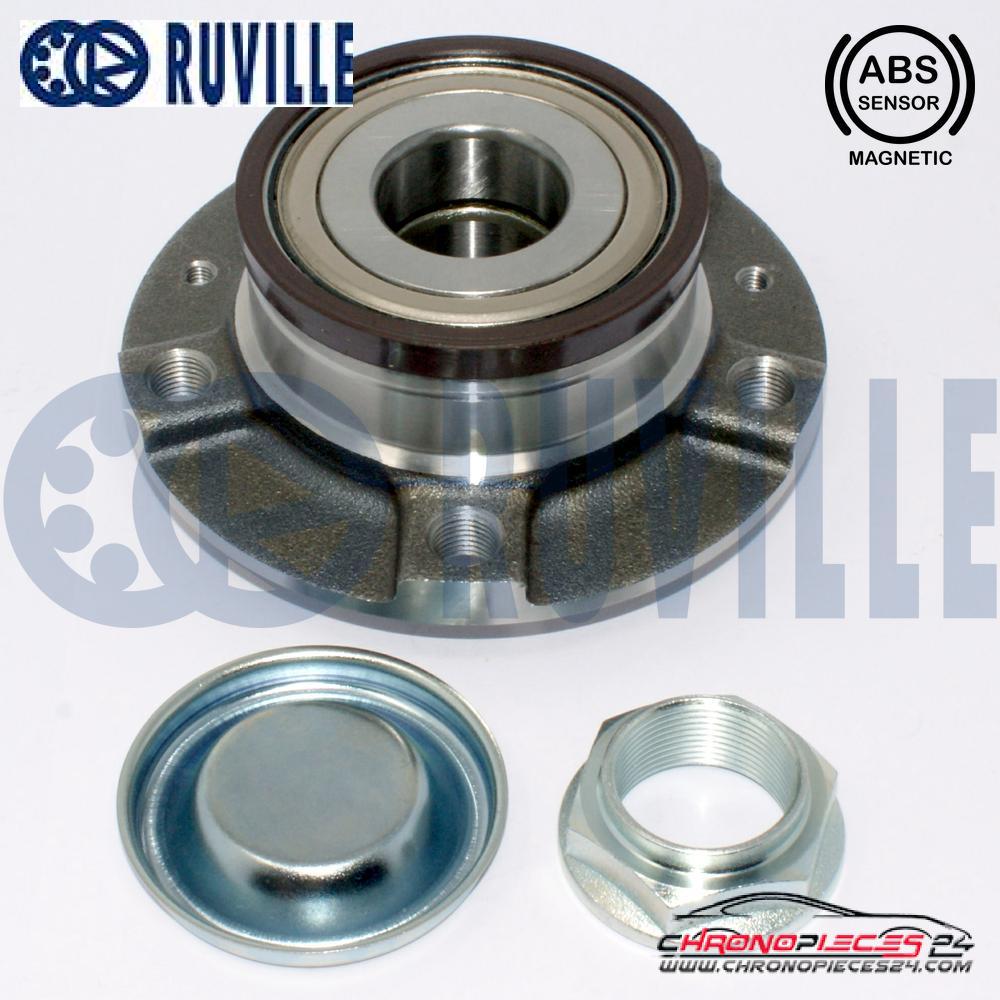 Achat de RUVILLE 221182 Kit de roulements de roue pas chères