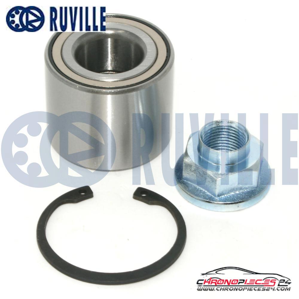 Achat de RUVILLE 221373 Kit de roulements de roue pas chères