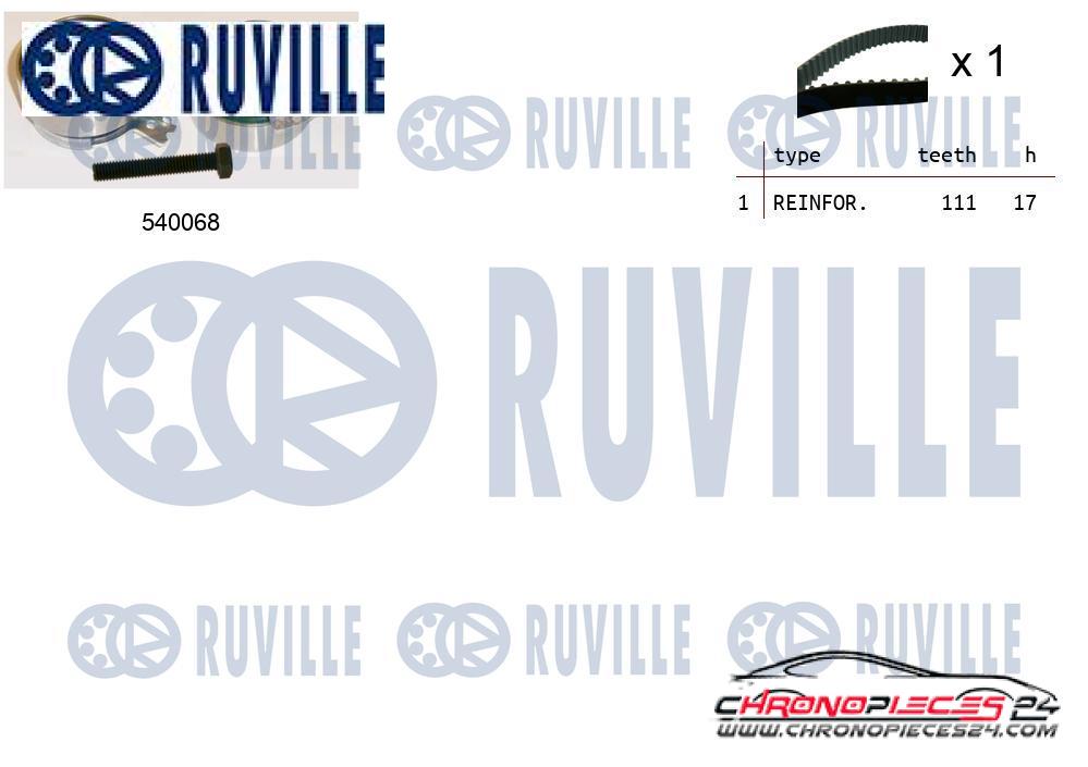 Achat de RUVILLE 550005 Kit de distribution pas chères